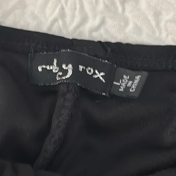 Ruby Rox Ruched Bodycon Rhinestone Spaghetti Strap Mini Dress - Picture 7 of 9